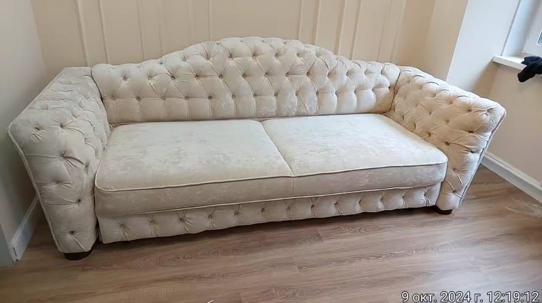 Замена обивки дивана на дому. Мариинский Посад