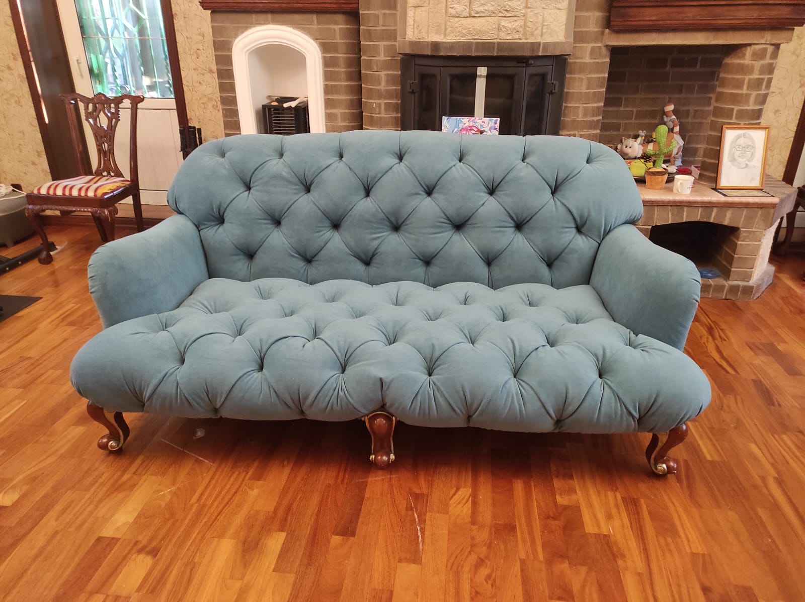 Обивка дивана. Мариинский Посад